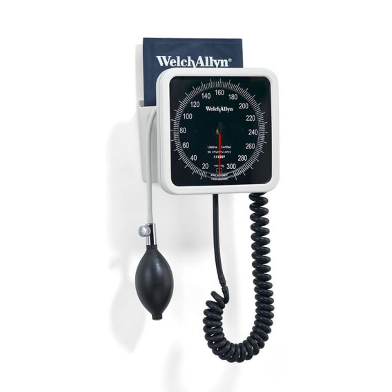 767 Wand-Aneroid-Blutdruckmessgerät mit einteiliger Manschette für Erwachsene