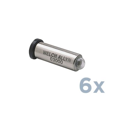 3,5V Halogenlampe für Ophthalmoskope (6 Stück)