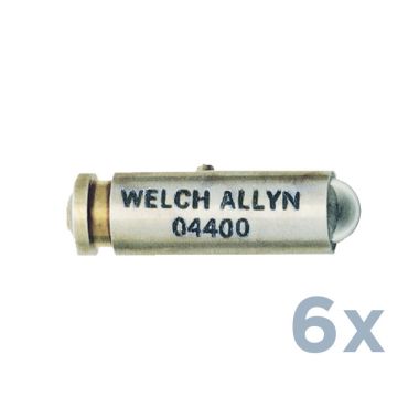 2,5V Halogenlampe für Ophthalmoskope (6 Stück)