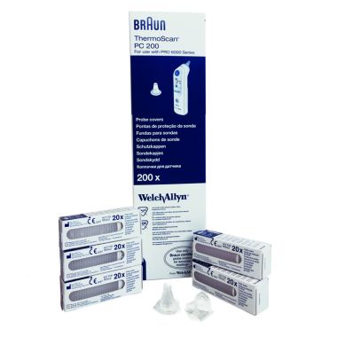 Sondenhüllen für Braun PRO 6000 Ohrthermometer