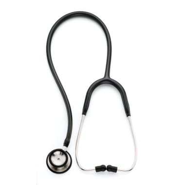 Professional Stethoskop für Erwachsene, schwarz